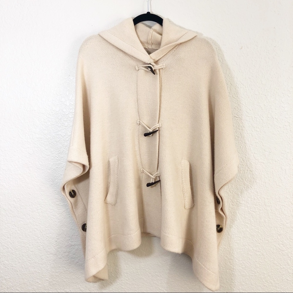 Anthropologie Ethereal Paper Crane Cape Shawl S